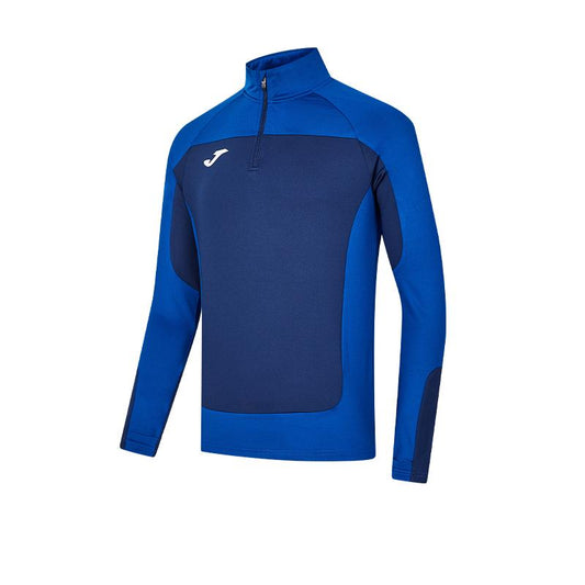 Men's Thermal Half-Zip Long Sleeve Shirt [Blue]