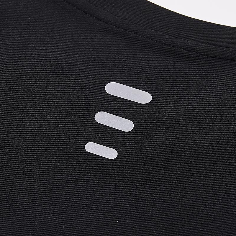 Men's Thumb Buckle Tight Long Sleeves [Black]