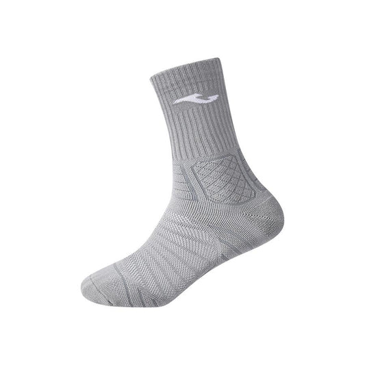 Mid-calf basketball socks [grey] 