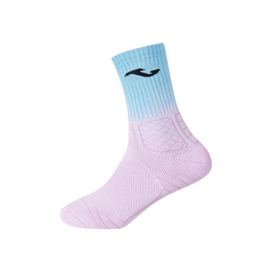 Mid-calf basketball socks [pink] 