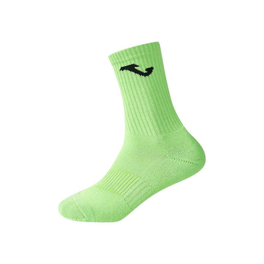 Mid-calf training socks [fluorescent green] 