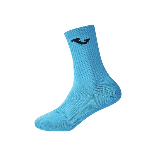 Mid-calf training socks [coral blue] 