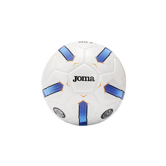 Futsal Low Bounce Football (No. 4) – White and Blue