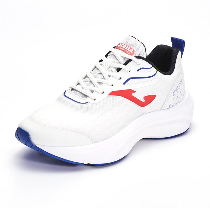 Men's Half Palm Carbon Plate Running Shoes ATHLETICX III [White and Red]