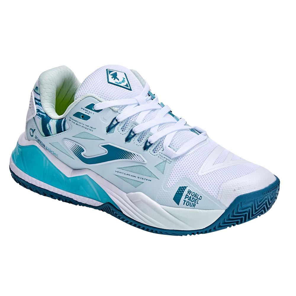 Women's Professional Padel Shoes SPIN [Light Green/White]