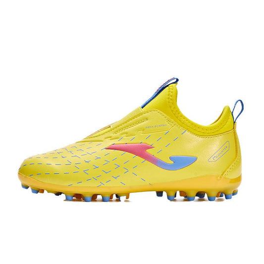 Children's Football Shoes MG ~ RIPPLE Series [Lemon Yellow]