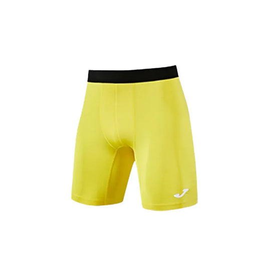 Men's tight leggings shorts [yellow]